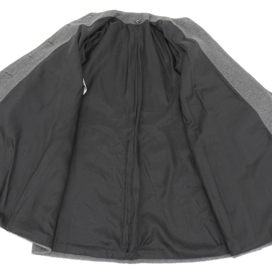 JIL SANDER 美品 NAVY ジルサンダーネイビー モヘア混 ノーカラー  