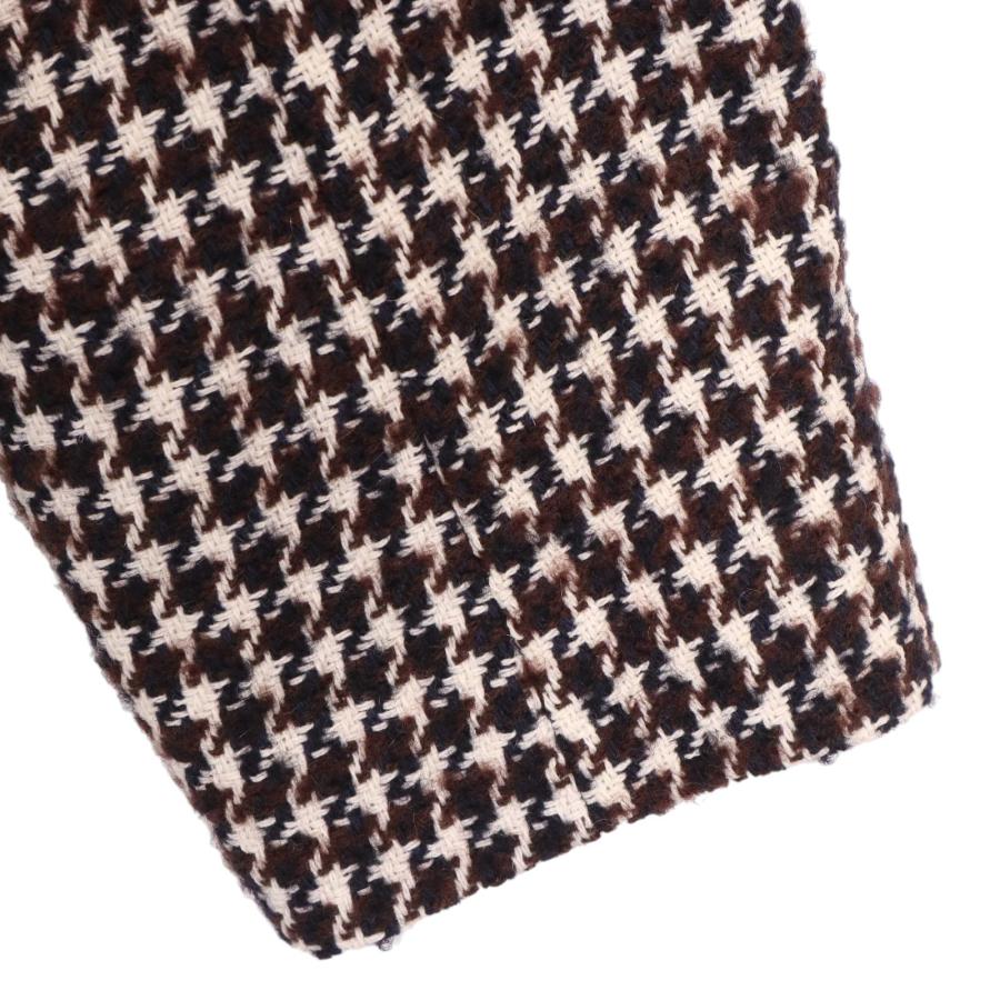 NIJYUSANKU 23区 23AW ブラウン×ホワイト SCWWSW0509 チェック