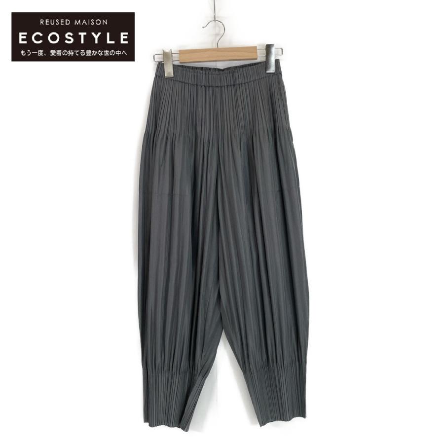 美品】プリーツプリーズフラッフィーパンツグレーサイズ1-URSUS BAPE