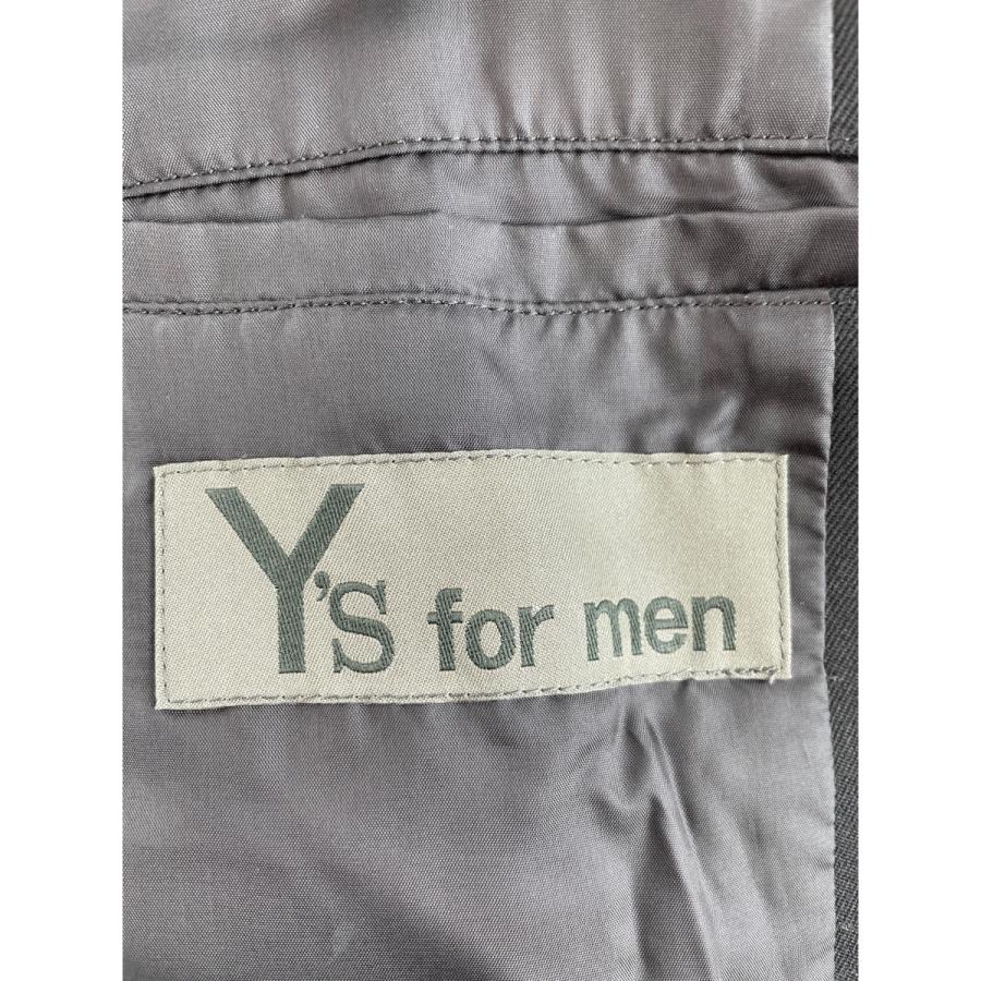 Y's ワイズ for MEN 23AW ブラック MJ-Y01-134 ウールギャバ Y's ワイズ for MEN 23AW ブラック MJ-Y01-134 ウールギャバ