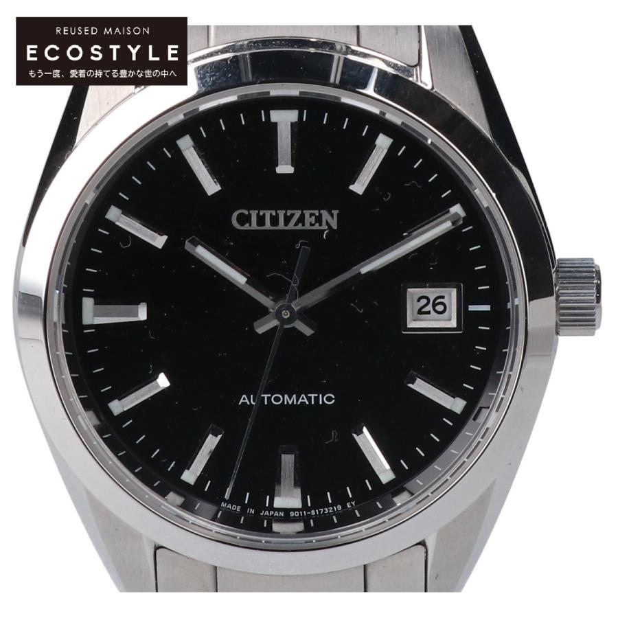 CITIZEN 美品 シチズン NB1050-59E 9011 COLLECTION シースルーバック 