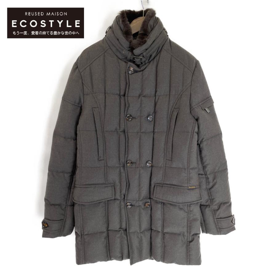 新品同様/国内正規 MOORER ムーレー MORRIS-L ラビットファー カシミヤ 