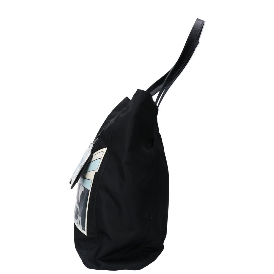 PRADA 美品/ プラダ 2VG019 コミックパッチ トートバッグ