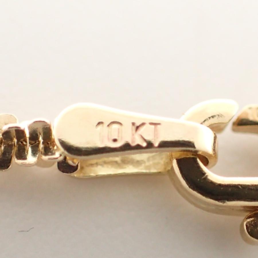 AVALANCHE 10K イエローゴールド スクリューネックレス 45cm 10K イエローゴールド スクリューネックレス 幅3mm 45cm-50cm