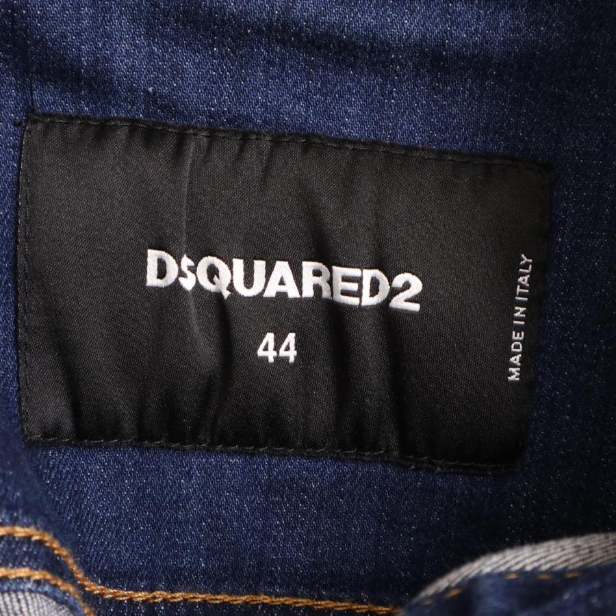 DSQUARED2 ディースクエアード 17年製 S74AM0699 ダメージ加工 デニム  