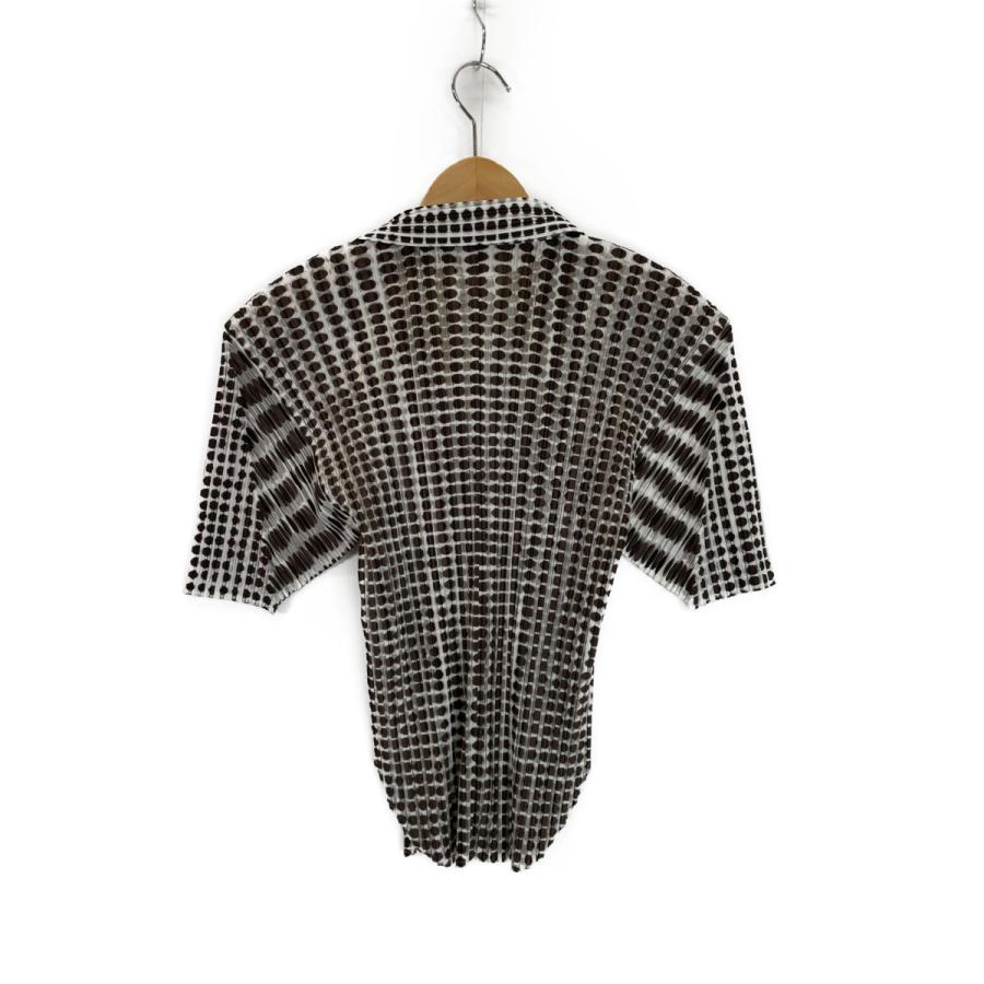 PLEATS PLEASE プリーツプリーズ ドット柄 半袖シャツ 3