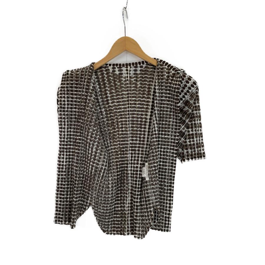 PLEATS PLEASE プリーツプリーズ ドット柄 半袖シャツ 3