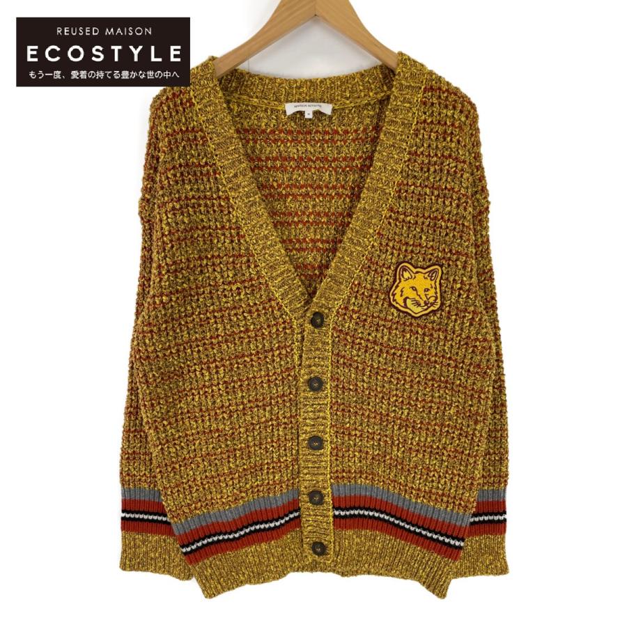 MAISON KITSUNE メゾンキツネ 23AW イエロー LM00508KT1095 コットン 