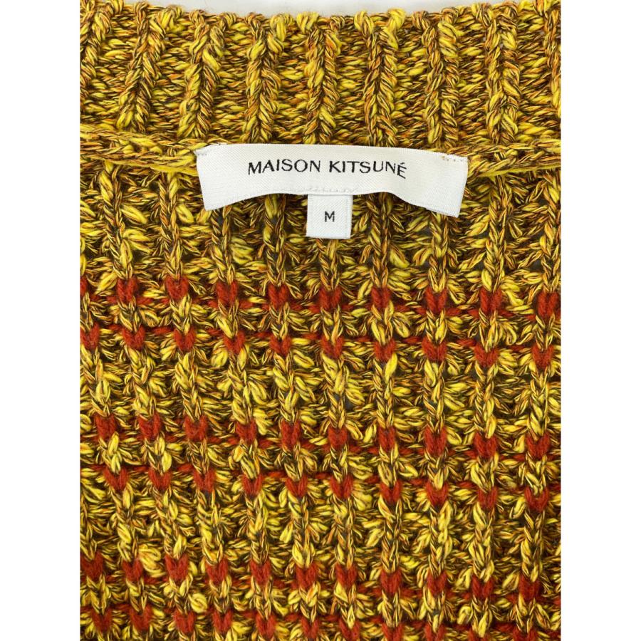 MAISON KITSUNE メゾンキツネ 23AW イエロー LM00508KT1095 コットン