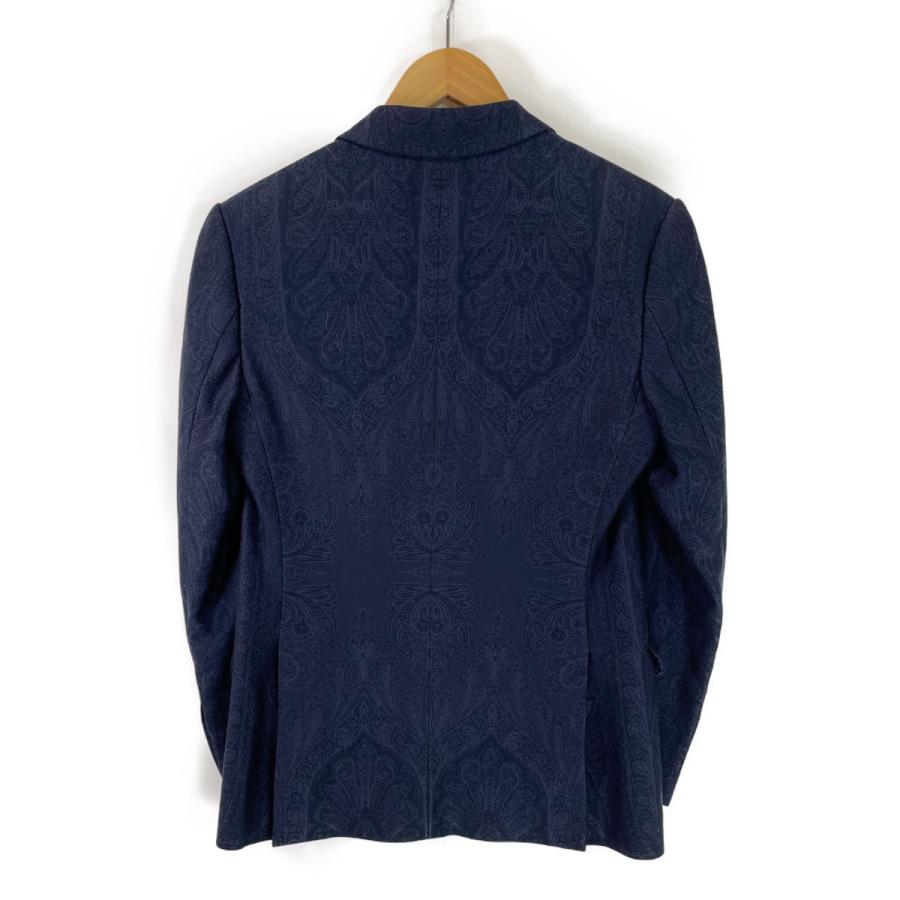 ETRO エトロ ネイビー 151-1J816-1188 ペイズリー柄 テーラード ETRO エトロ ネイビー 151-1J816-1188 ペイズリー柄 テーラード