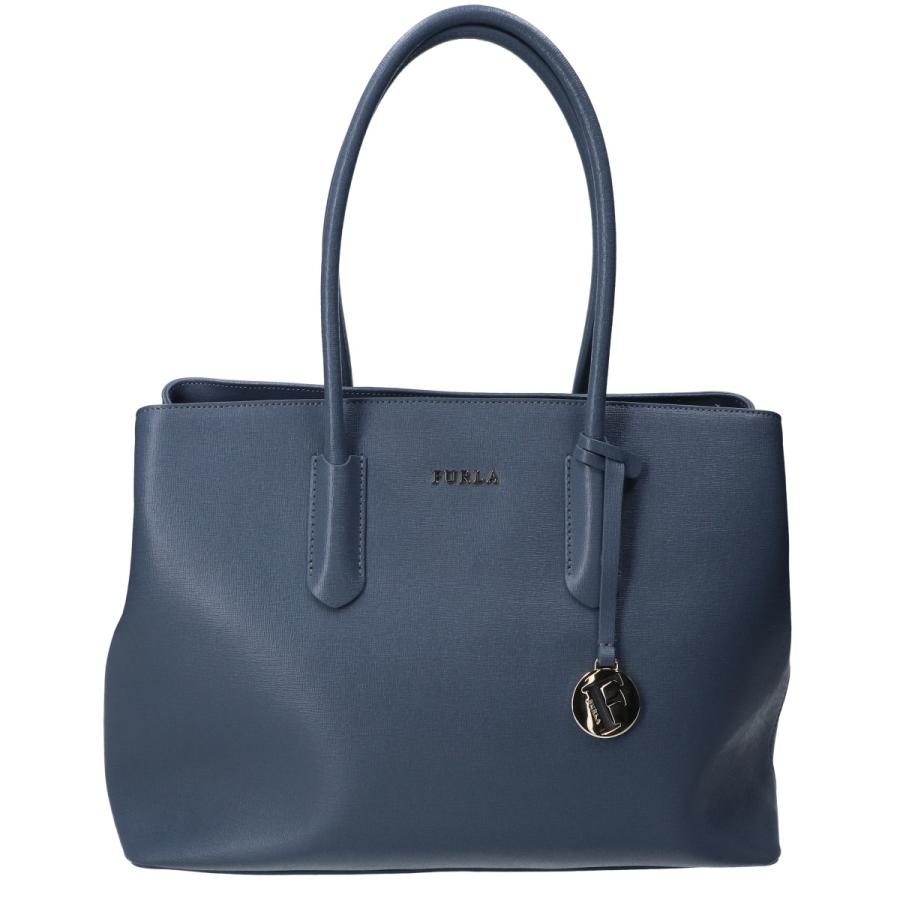 FURLA（フルラ） 美品 987866 TESSA テッサ トートバッグ ライトブルー