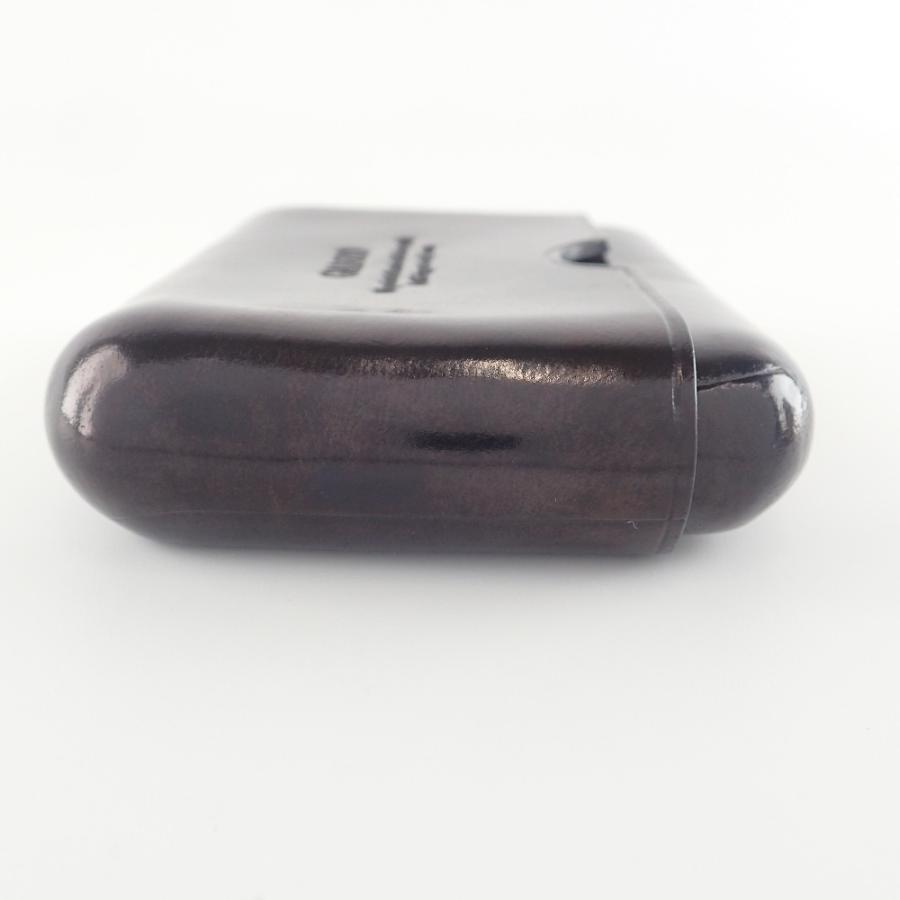 GANZO 名刺入れ 黒 レザー　マエストロ MAESTRO2(マエストロ2) 名刺入れ ヨコ型(M)｜最高級のメンズ