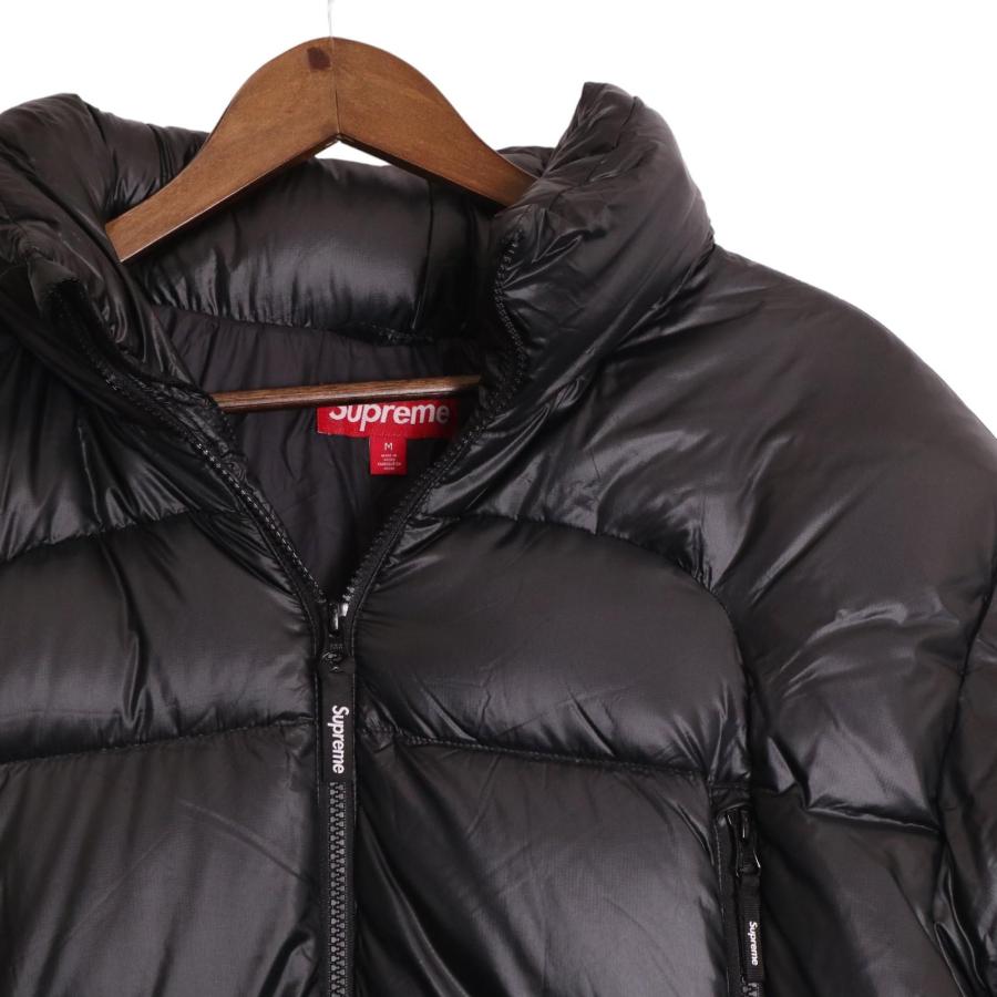 Supreme シュプリーム 23AW ブラック Featherweight Down Puffer Jacket ブラック M ジャケット ナイロン メンズ 中古｜wine-king｜03