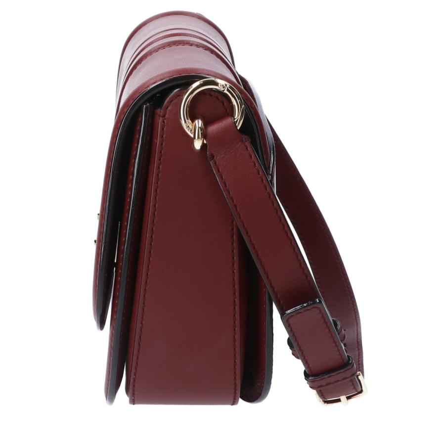 Bally（バリー） 美品/ BECKIE ロゴ金具 レザー ショルダーバッグ