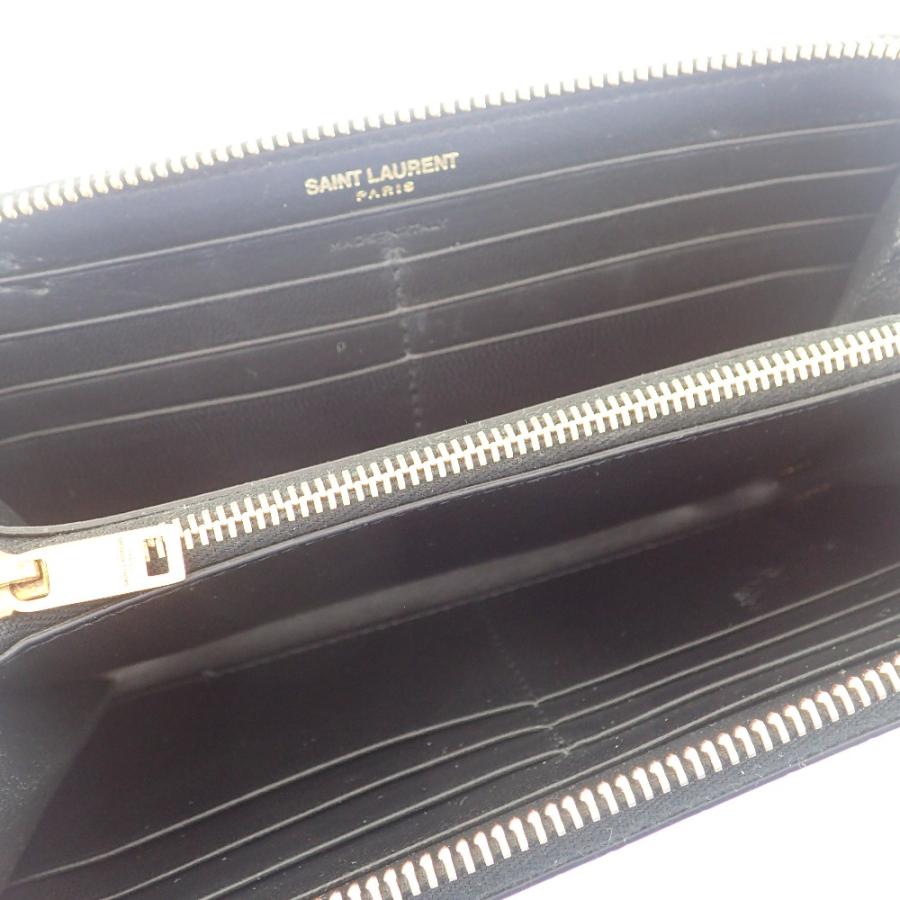 美品 SAINT LAURENT PARIS サンローランパリ 630201 ジップ 美品 SAINT LAURENT PARIS サンローランパリ 630201 ジップ