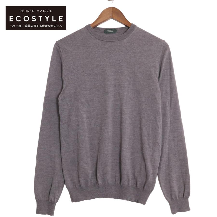 ZANONE ザノーネ クルーネック ニット flexwool 811935 Z0290 グレー  