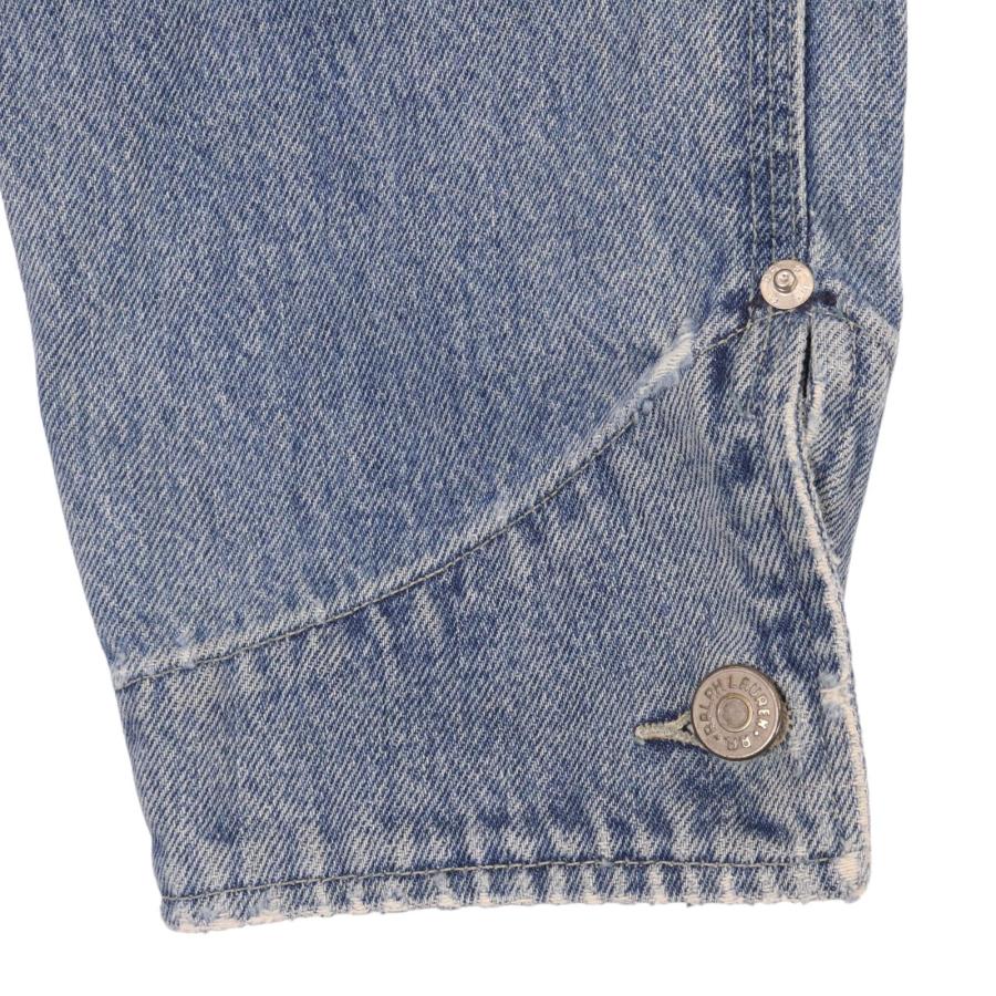 RRL ダブルアールエル 90s 三つ星タグ コーデュロイ襟 デニム ブルー M