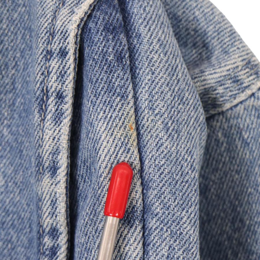 RRL ダブルアールエル 90s 三つ星タグ コーデュロイ襟 デニム ブルー M