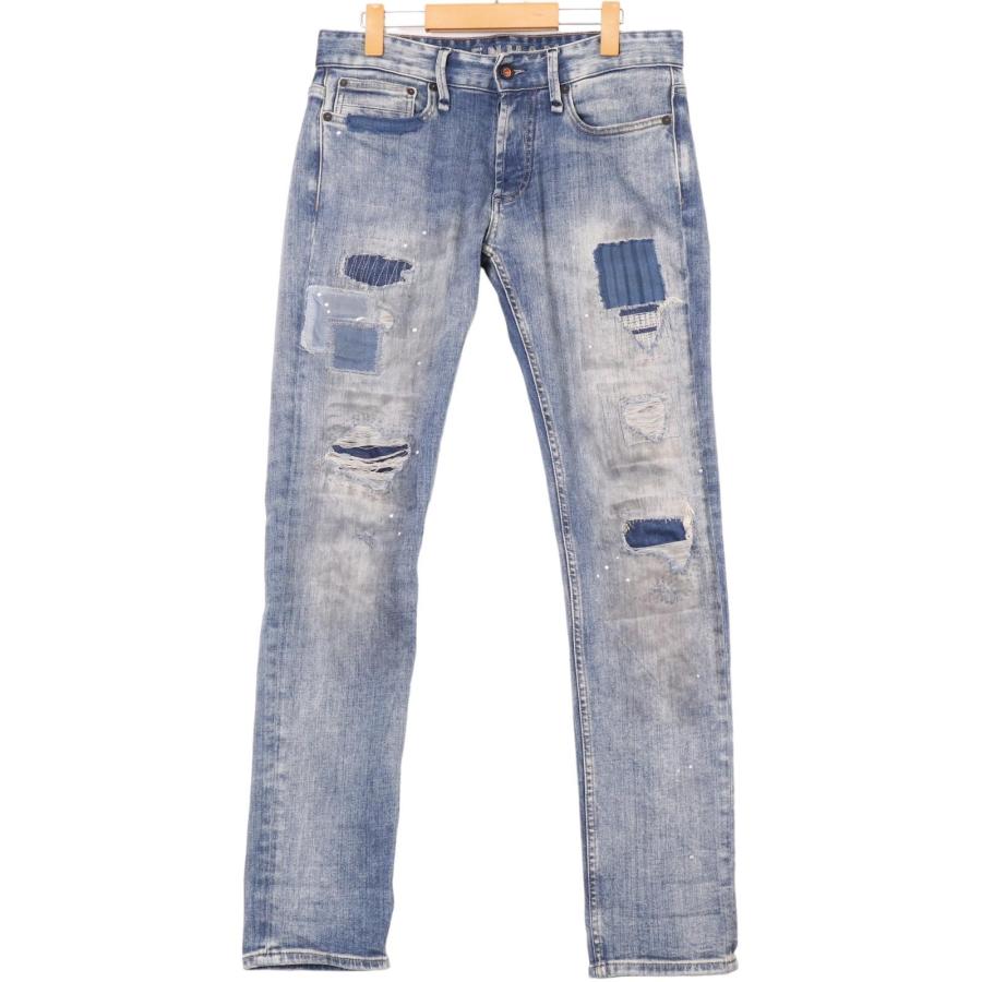 DENHAM デンハム 27180-3-11010 RAZOR Candiani リペア加工 デニム