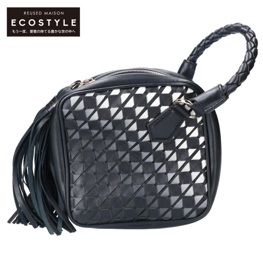 新品同様/ SERAPIAN セラピアン MOSAICOナッパレザー製PETRA