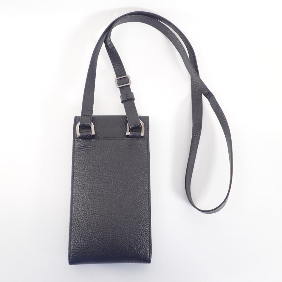 美品/ Dior ディオール ×Stussy ステューシー レザー フォンポーチ