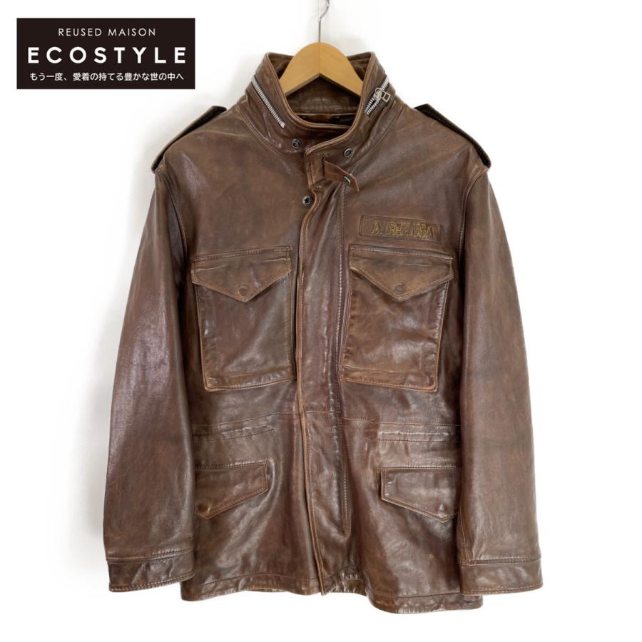 AVIREX 美品/国内正規 アヴィレックス 6111048 AGED LEATHER AVIREX 美品/国内正規 アヴィレックス 6111048 AGED LEATHER