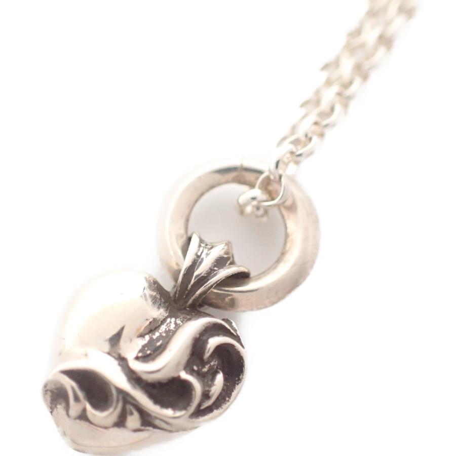 Chrome Hearts クロムハーツ 925 ハートチャーム ロールチェーン