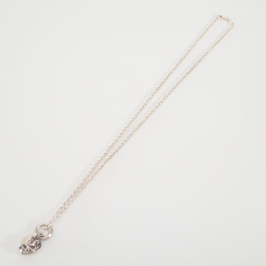 Chrome Hearts クロムハーツ 925 ハートチャーム ロールチェーン