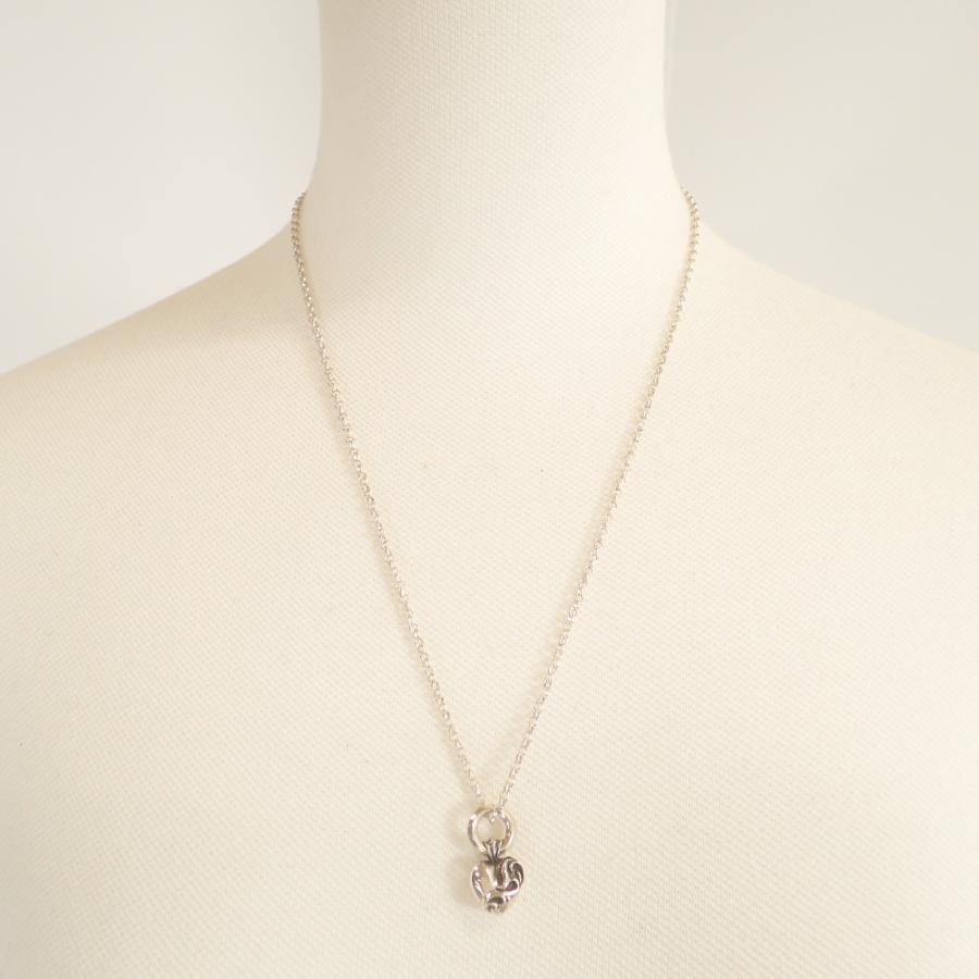 Chrome Hearts クロムハーツ 925 ハートチャーム ロールチェーン