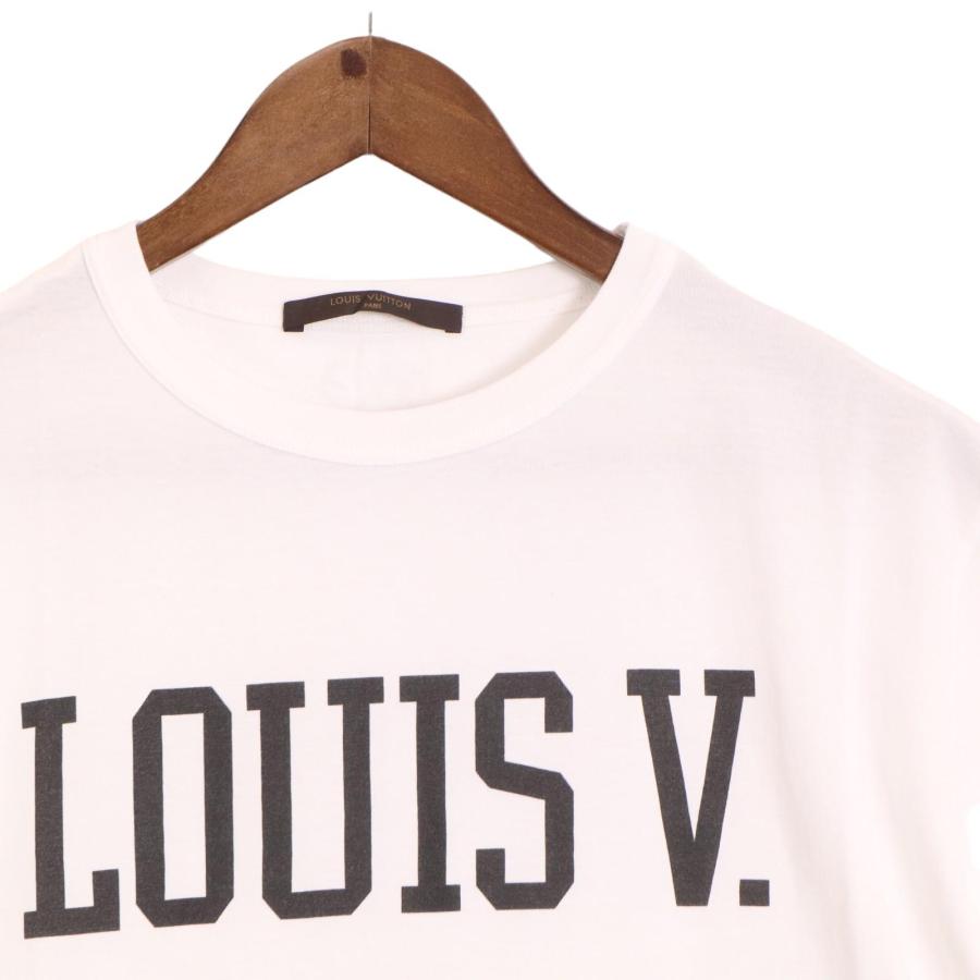 LOUIS VUITTON ホワイト Tシャツ 半袖 訳あり LOUIS VUITTON ホワイト