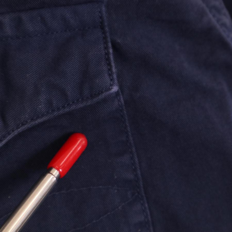 RRL ダブルアールエル ネイビー コンチョボタン ウエスタン シャツ S