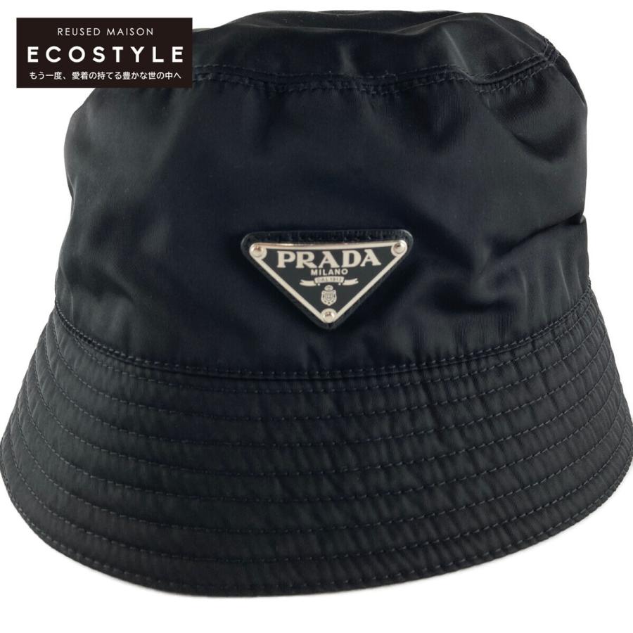 美品 PRADA プラダ 2021年製 2HC137_2DMI Re-Nylon バケットハット 