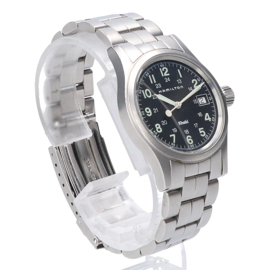 HAMILTON（ハミルトン） 6359 カーキ デイト クオーツ 腕時計 シルバー