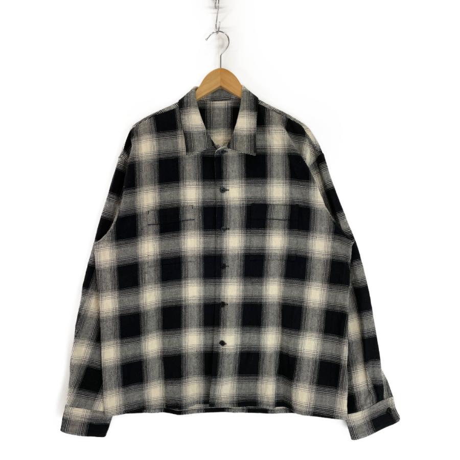 Maison Kinema メゾンキネマ KNM-22AW-SH09 22AW L/S OMBRE CHECK