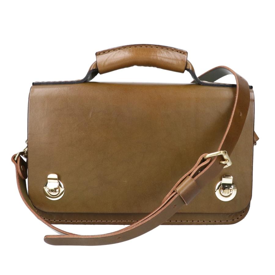 HERZ ヘルツ ブラウン バッグ HERZ（ヘルツ） 美品/ CW-66 丸大おこしの2wayミニバッグ/2WAY