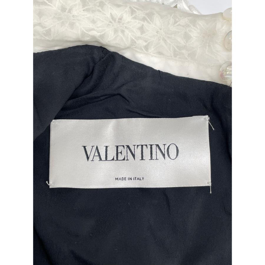 美品/国内正規 VALENTINO ヴァレンティノ WB0VAXC51CF デザインカラー シルクｘウール ドレス/ ワンピース 40 ブラック レディース｜wine-king｜05