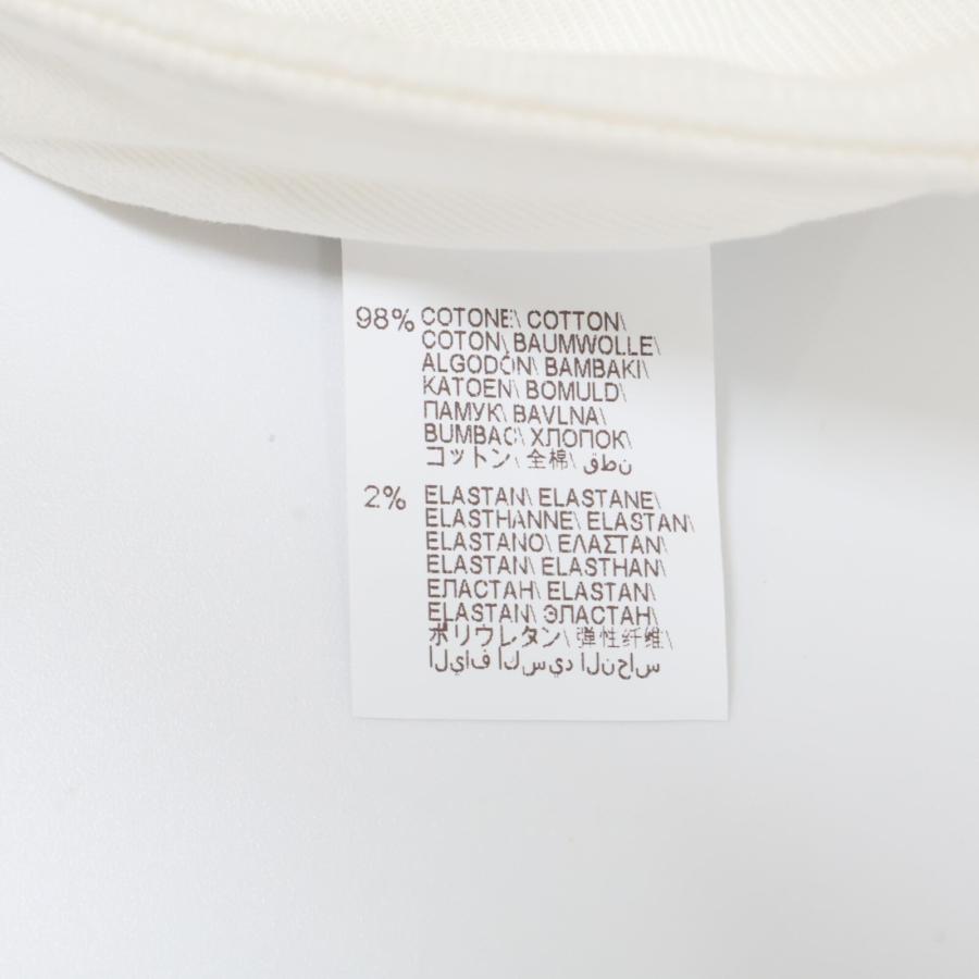Brunello Cucinelli ブルネロクチネリ ホワイト コットン 1P刺繍