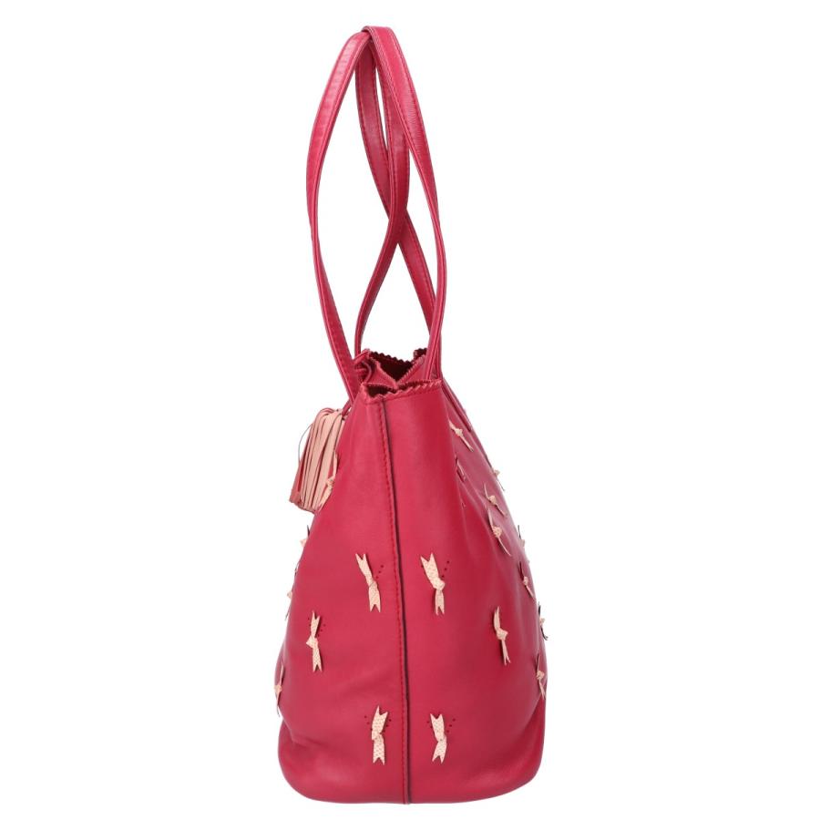 LOEWE 美品 ロエベ リボンモチーフ ナッパレザー リミテッド トート  