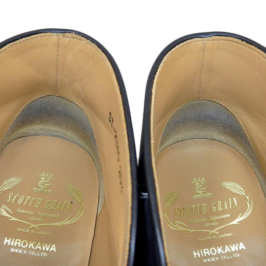 スコッチグレイン（SCOTCH GRAIN） 美品 藍泥スパイダー チャッカ