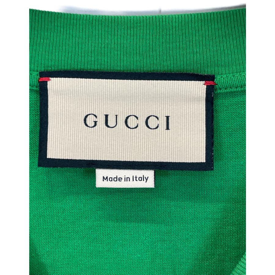 GUCCI グッチ 660744 XJDHG ナンバリング Tシャツ グリーン GUCCI グッチ 660744 XJDHG ナンバリング Tシャツ グリーン
