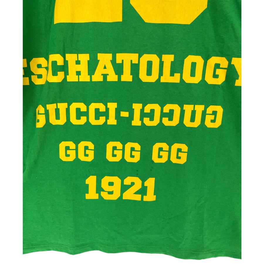 GUCCI グッチ 660744 XJDHG ナンバリング Tシャツ グリーン GUCCI グッチ 660744 XJDHG ナンバリング Tシャツ グリーン