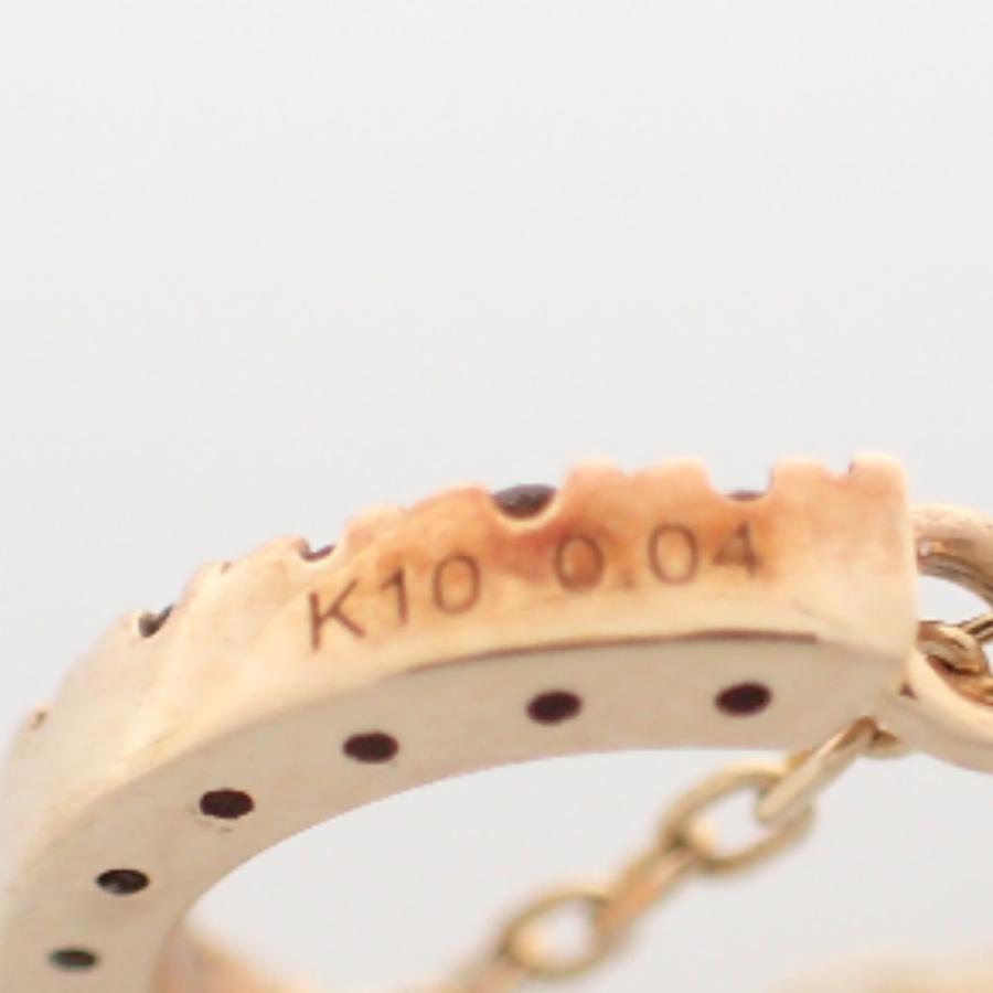 美品 Hirotaka ヒロタカ K10 Bow ボウ 0.04 ダイヤモンド 美品 Hirotaka ヒロタカ K10 Bow ボウ 0.04 ダイヤモンド