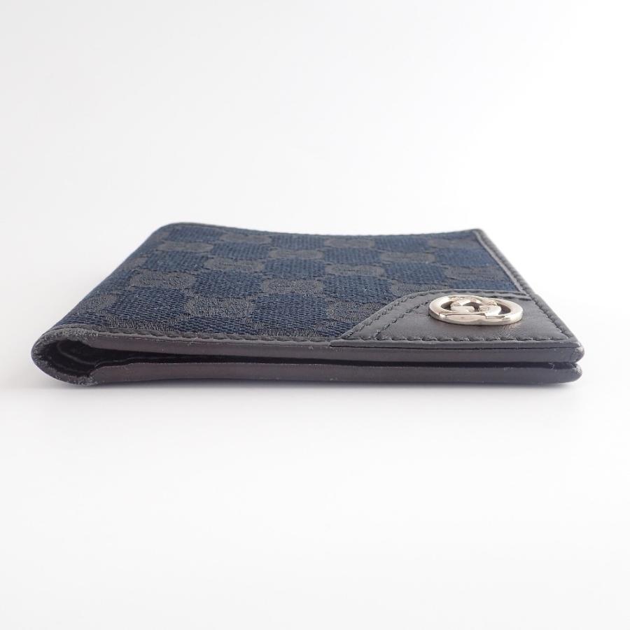 GUCCI（グッチ） 181671 インターロッキングG GGキャンバス/レザー 二