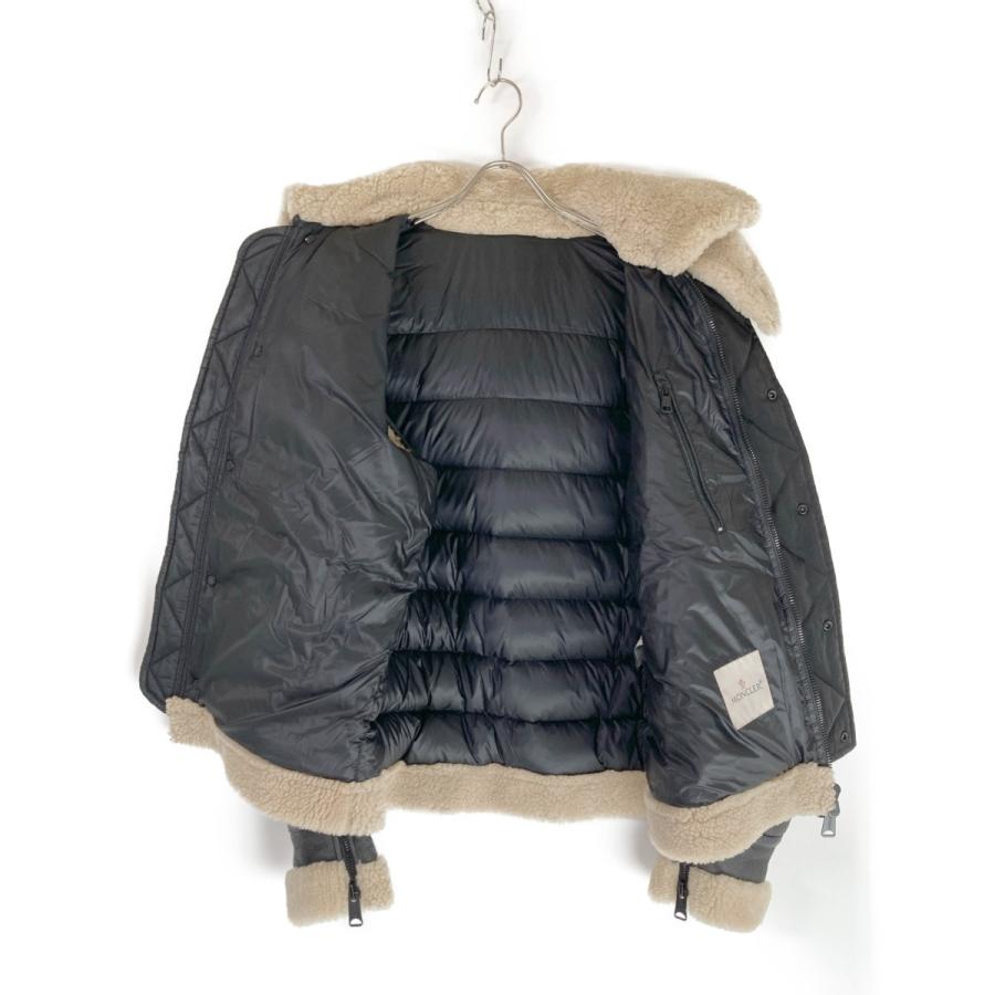 MONCLER 美品/ モンクレール TANCREDE フード付 ムートン切替 MONCLER 美品/ モンクレール TANCREDE フード付 ムートン切替