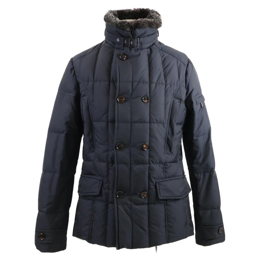 美品/国内正規 MOORER ムーレー SIRO-KM2 ファーカラー付 ダブル  