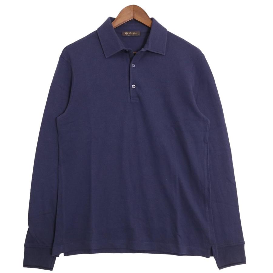 Loro Piana ロロピアーナ ライトブルー ポロシャツ Mサイズ 【公式通販】