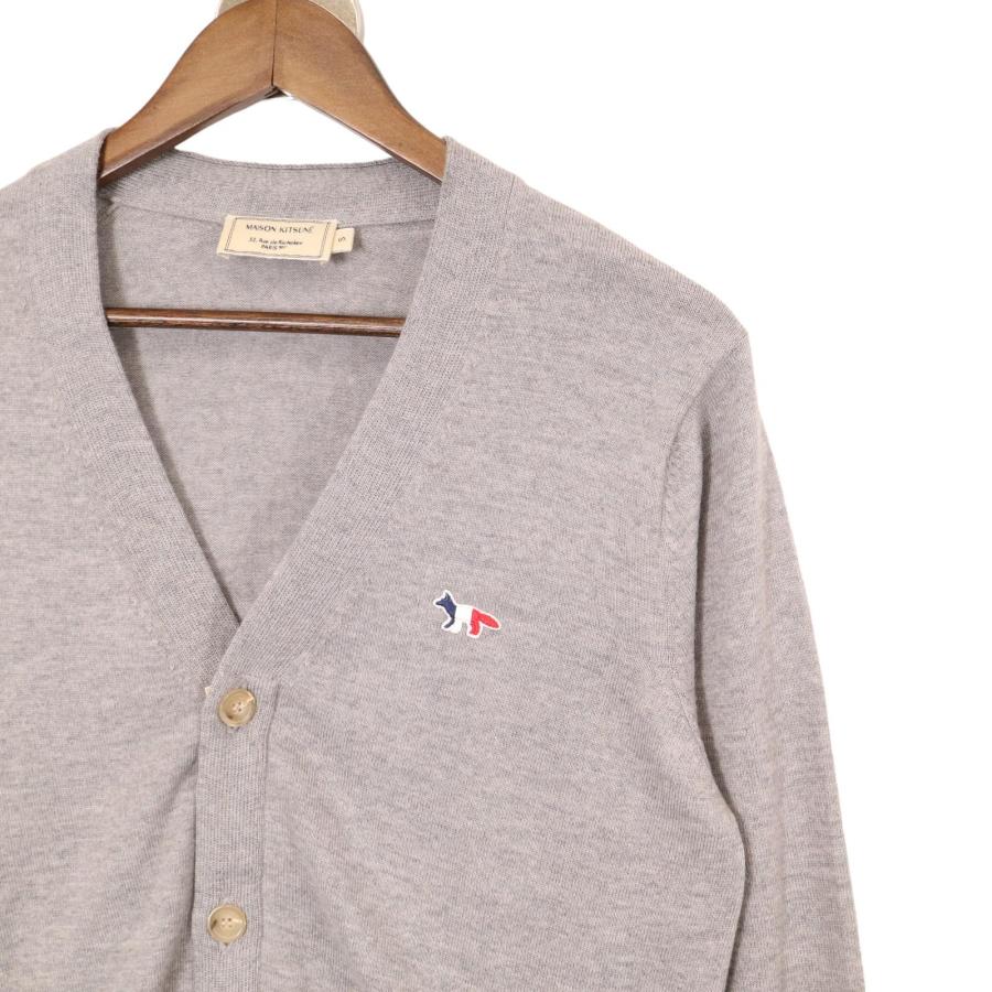 MAISON KITSUNÉ グレー カーディガン S