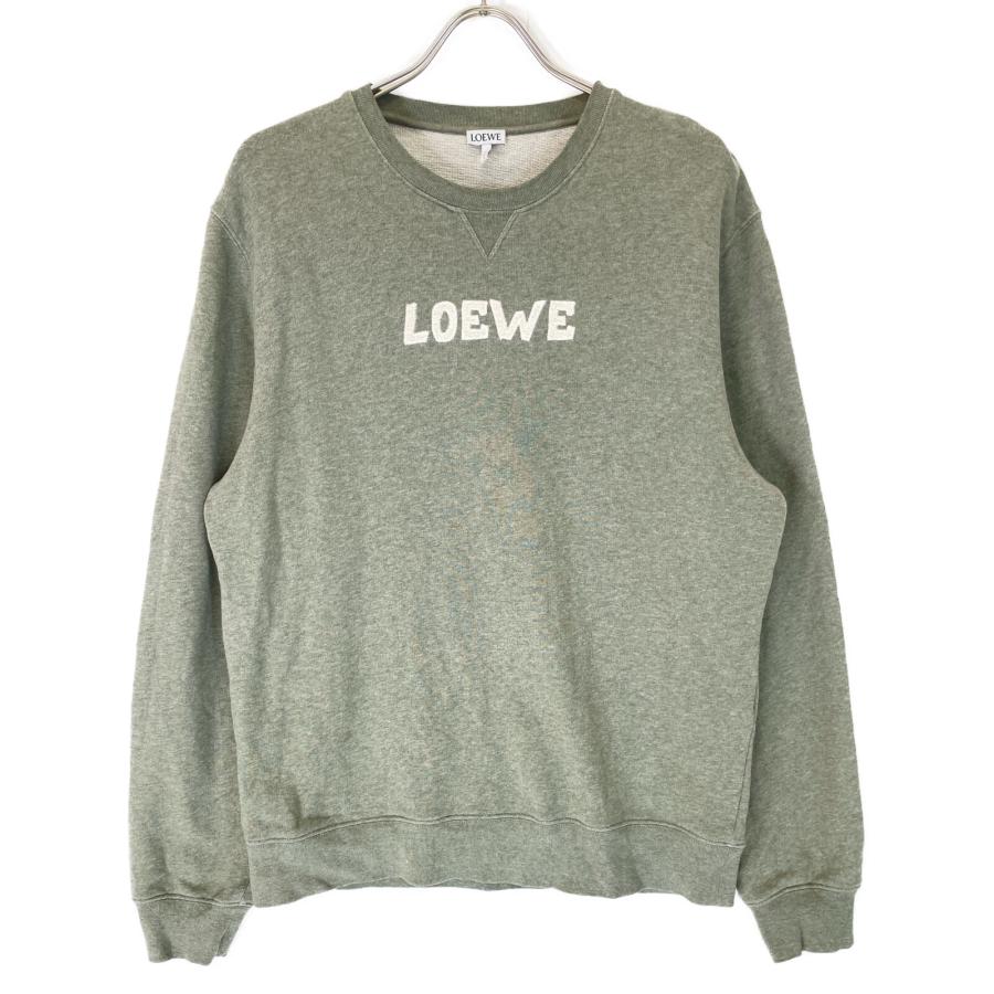 メンズファッション LOEWE◇スウェット/S/コットン/GRN/無地