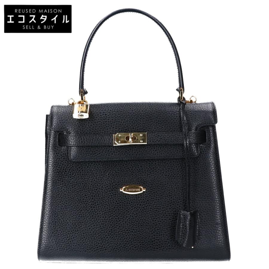 a. testoni 美品/ a.testoni ア テストーニ レザー 2WAYショルダー  