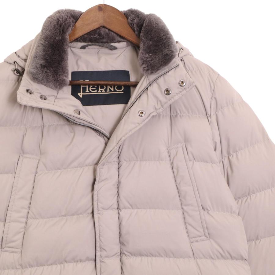 HERNO（ヘルノ） グレー PI0589U-13220-1800 POLAR-TECH ファー付き